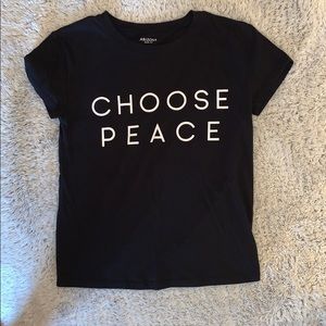 Choose peace T-shirt